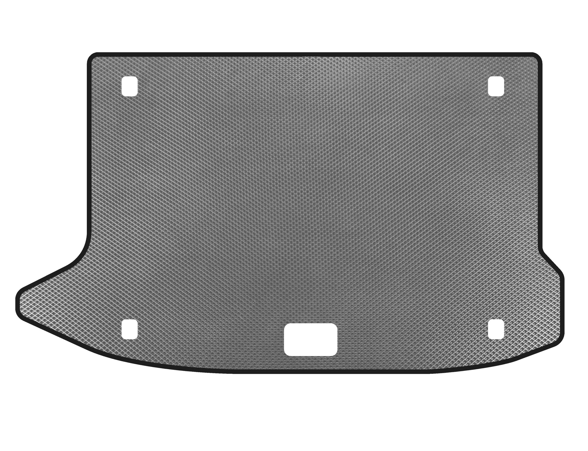 Mat in the trunk EVA (Electro, Gray) for Hyundai Kona 2017-2023 - image 1
