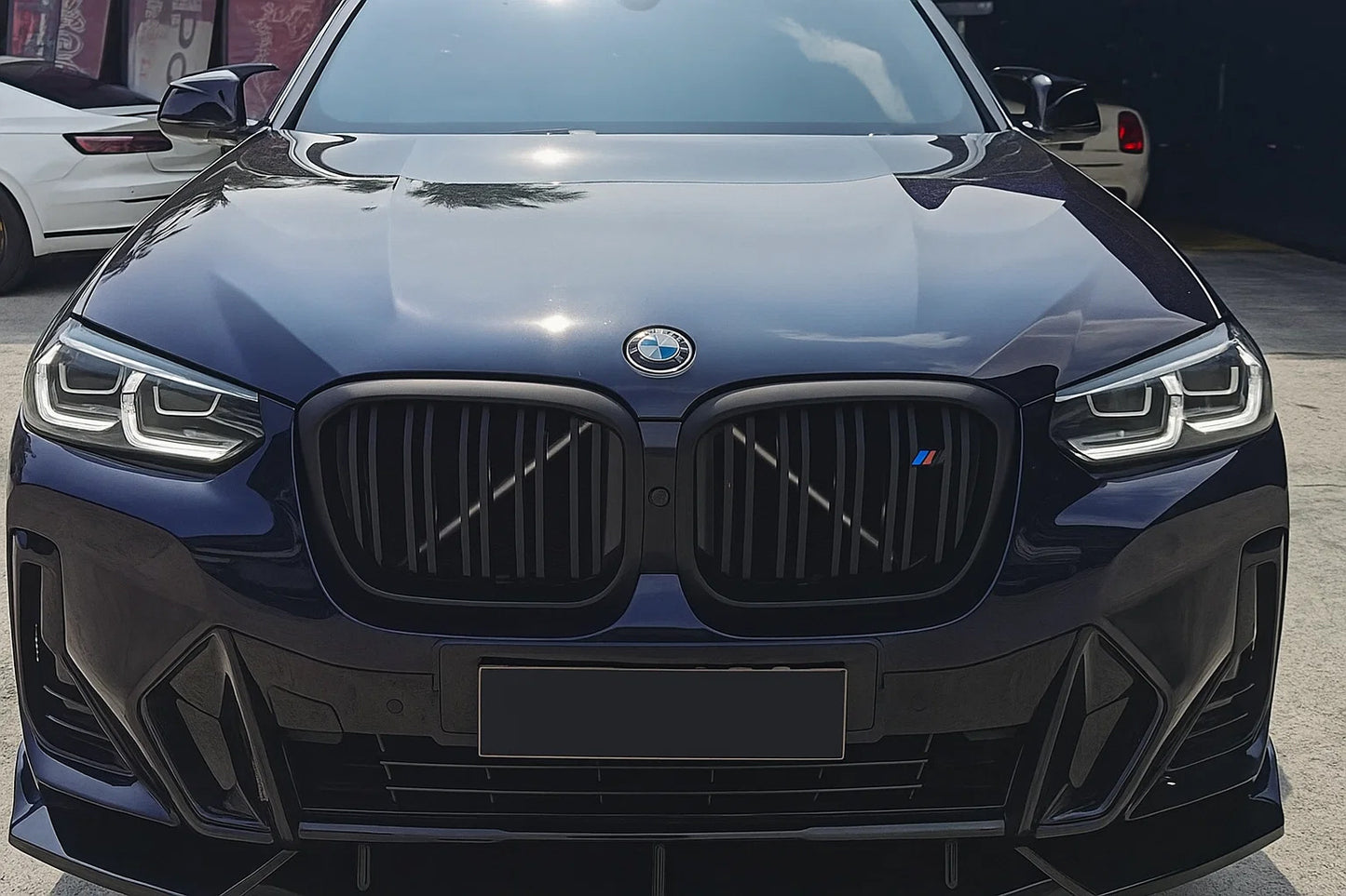 Kidney Grilles M-Look (2021+, Black Matte) for BMW X3 G01 2018- - image 3