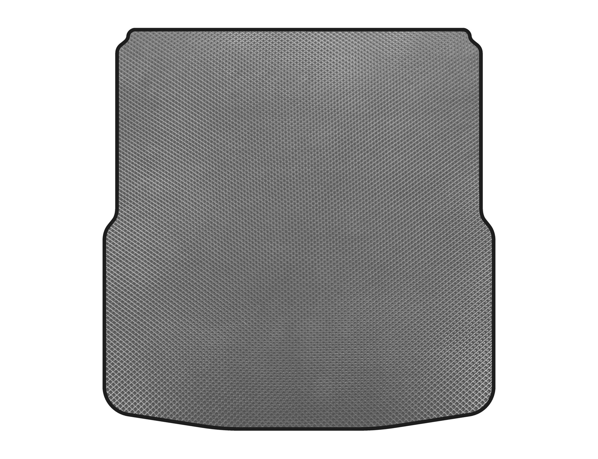 Trunk mat (double floor, SW, Gray) for Skoda Superb 2009-2015 - image 1