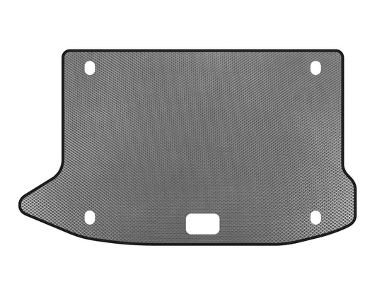 EVA trunk mat (2017-2020, Petrol, Gray) for Hyundai Kona 2017-2023 - image 1