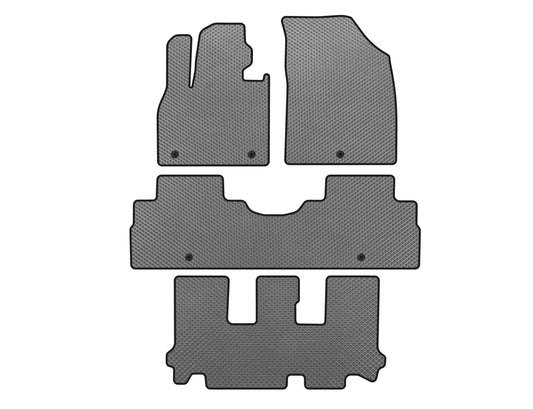EVA Floor Mats (3 Rows, 8-Seater, Grey) for Hyundai Palisade 2018-2025 - image 1