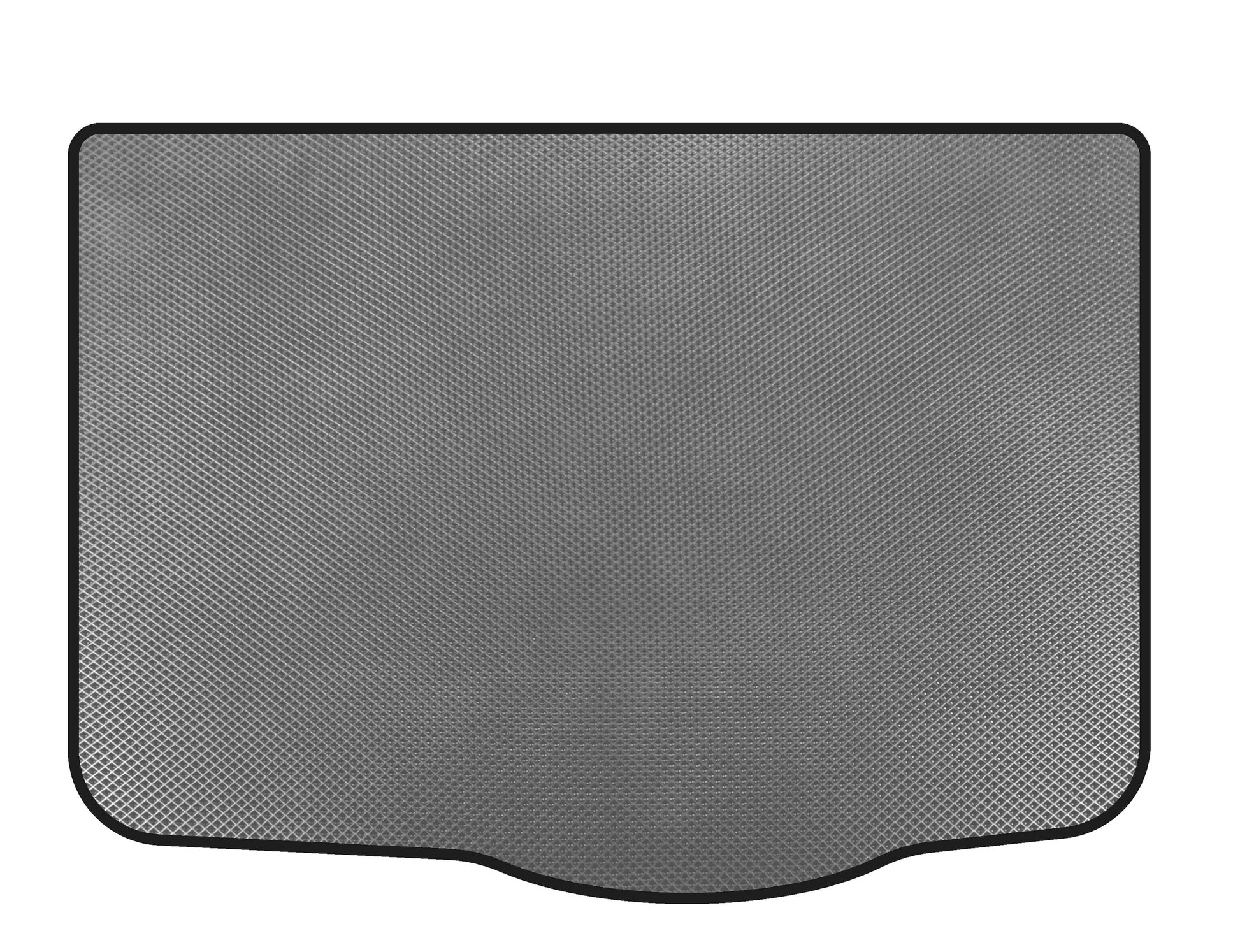 EVA Trunk Mat (2011-2018, HB, 3-Door, Gray) for Fiat Punto Grande/EVO 2006-2018 - image 1
