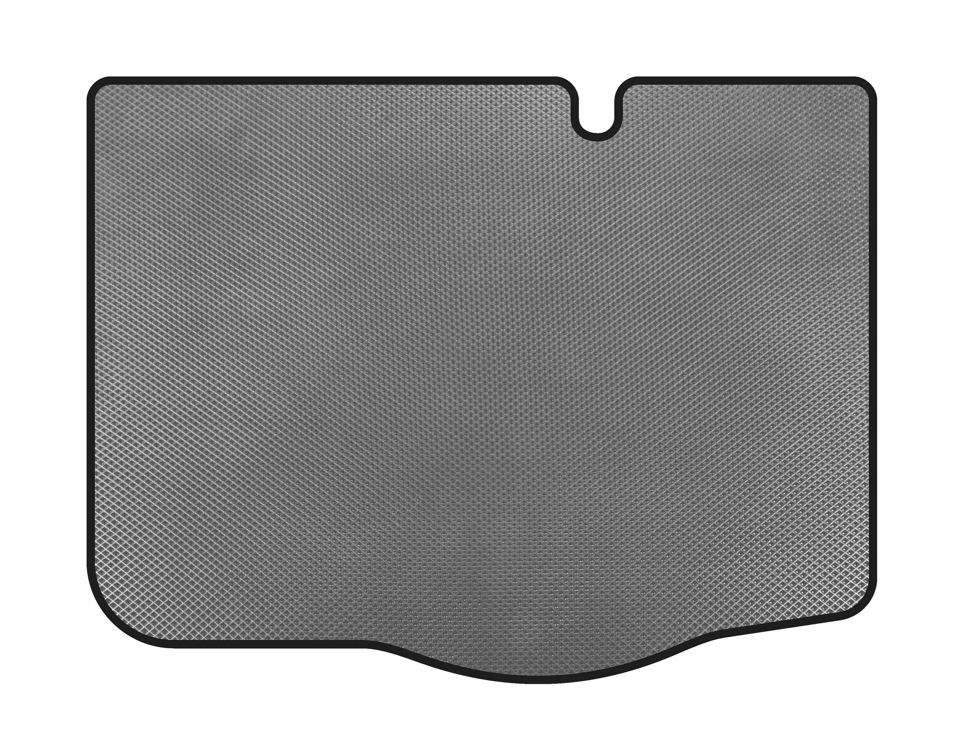 EVA Trunk Mat (HB, 5-Door, Pre-Facelift, Gray) for Fiat Punto Grande/EVO 2006-2018 - image 1