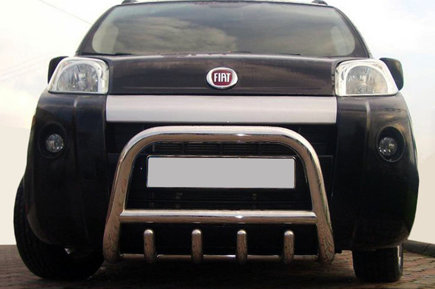 Bull Bar QT006 (Stainless Steel) for Peugeot Bipper 2008-2017 - image 1