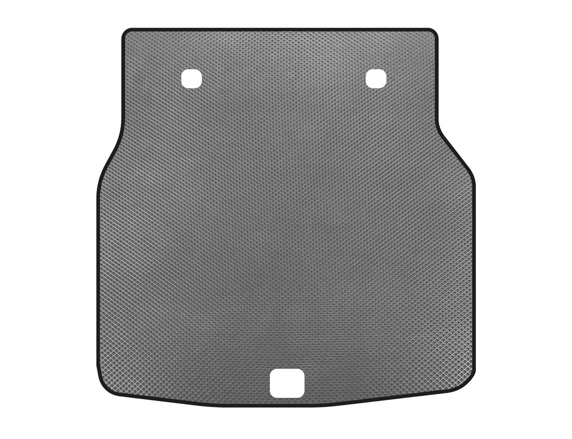Trunk mat (2001-2004, Gray) for Mercedes C-class W203 2000-2007 - image 1