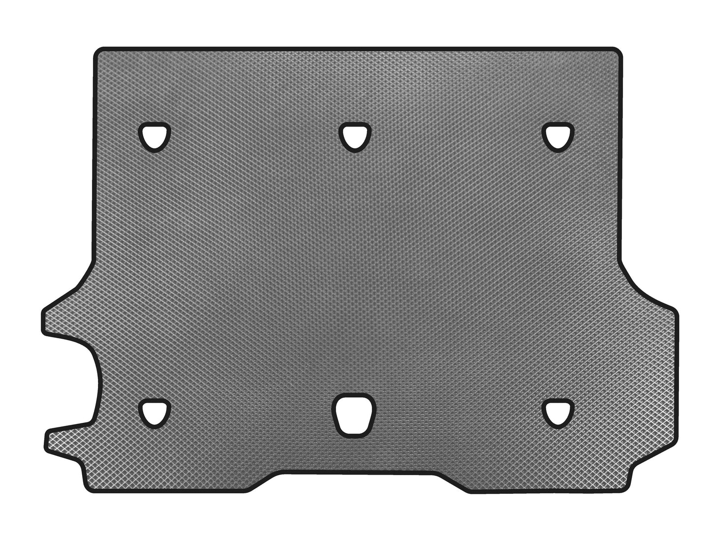 EVA Trunk Mat (Gray) for Chevrolet Trailblazer 2002-2012 - image 1