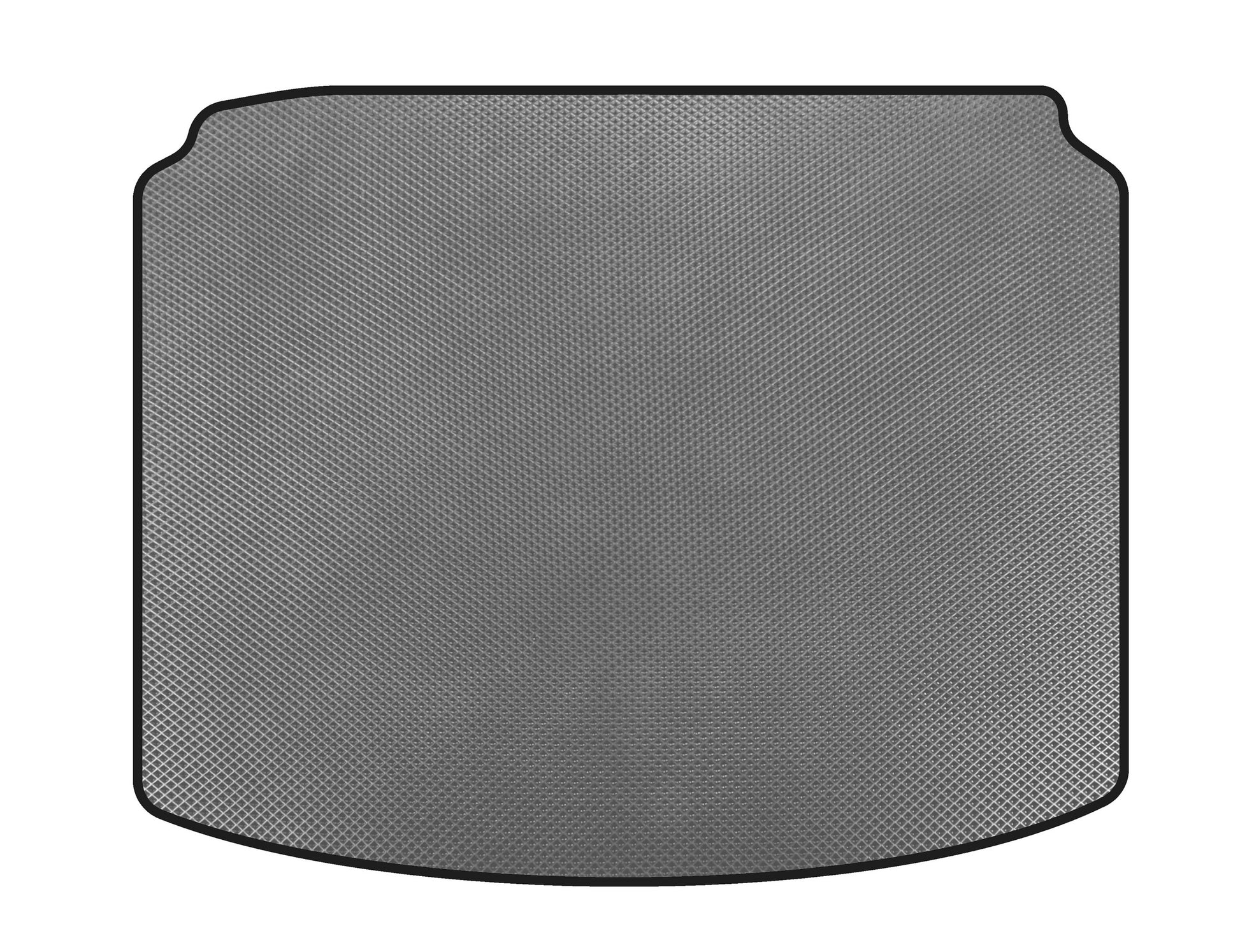 Trunk Mat (HB, 5-Door, Facelift, Gray) for Citroen C-4 2004-2010 - image 1