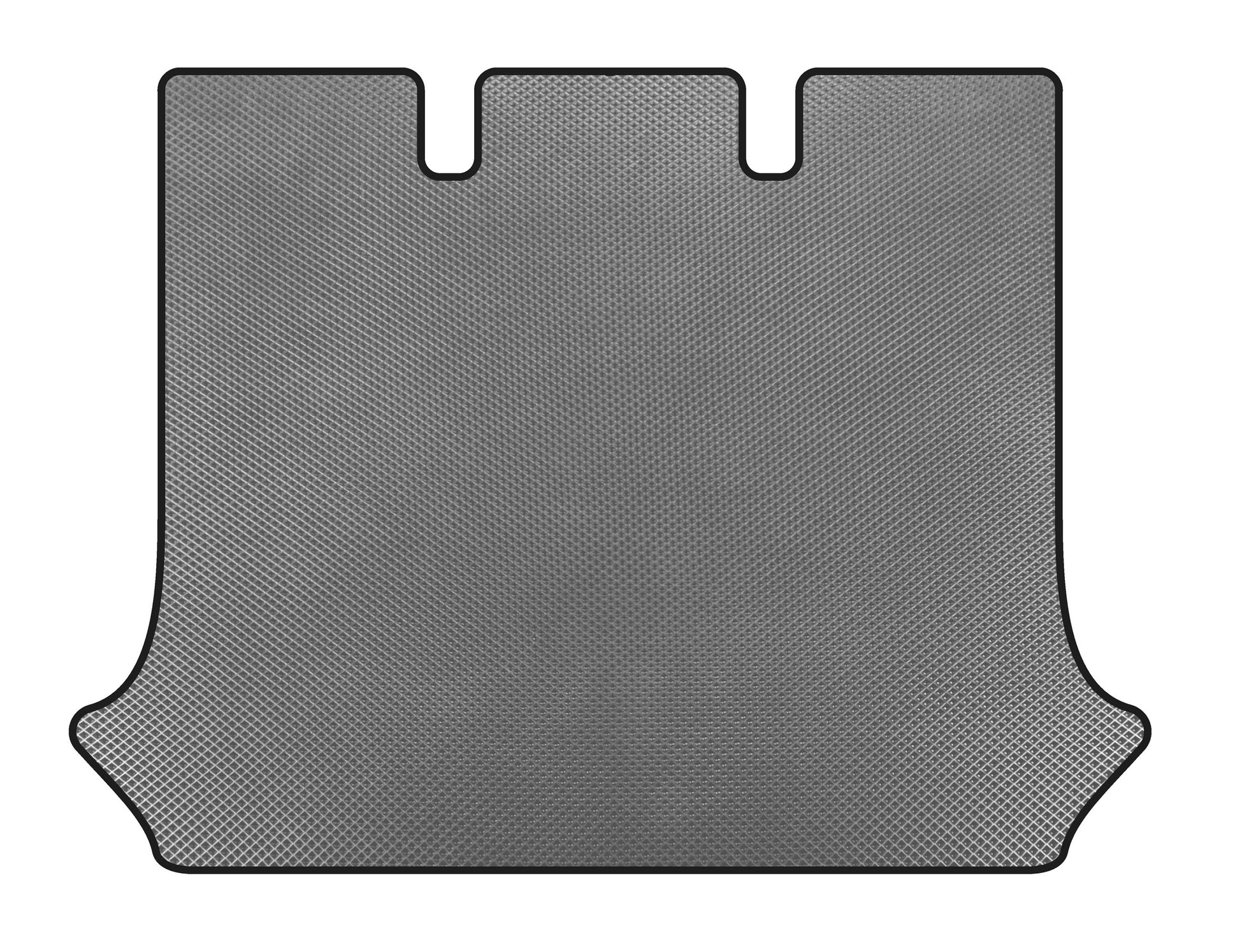 EVA trunk mat (Grey) for Fiat Doblo I 2001-2005 - image 1