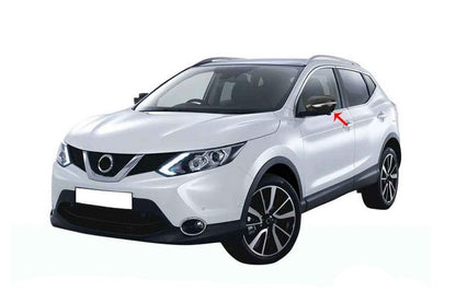 Real Carbon Mirror Covers (2 pcs) for Nissan Qashqai 2014-2021 - image 1