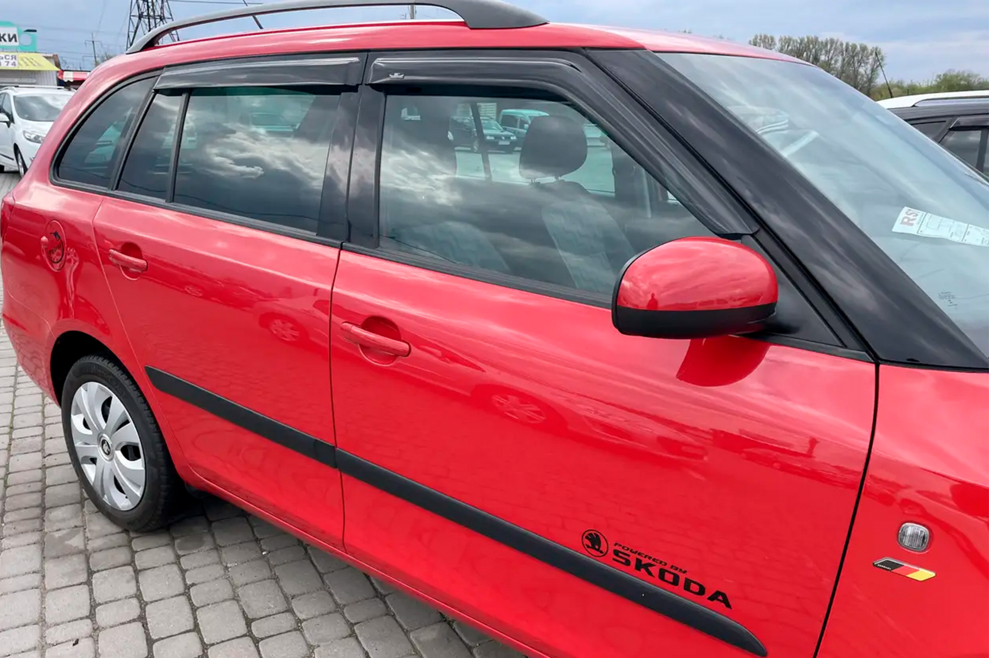 Window Deflectors SW (4 pcs, HIC) for Skoda Fabia 2007-2014 - image 3