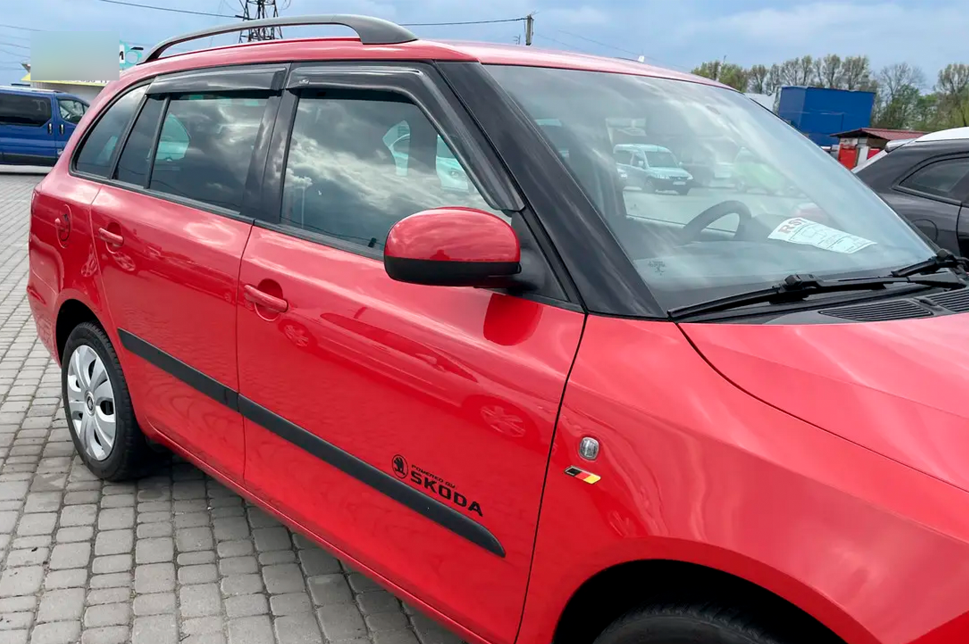 Window Deflectors SW (4 pcs, HIC) for Skoda Fabia 2007-2014 - image 4