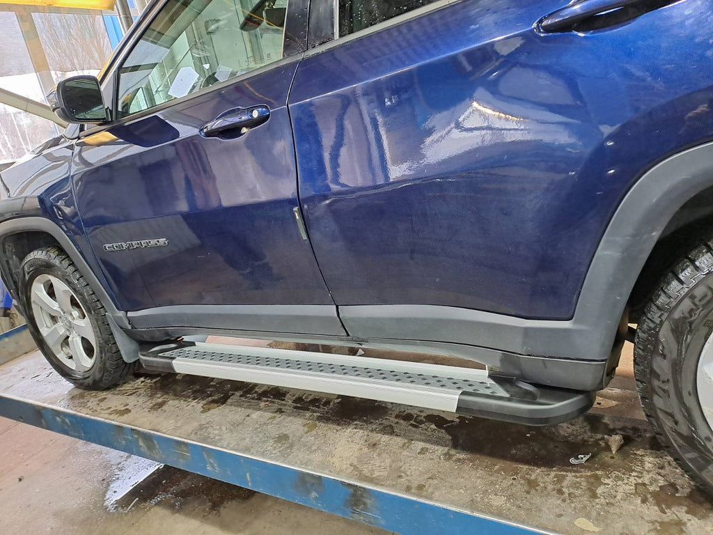 Side Steps Vision New Grey (2 pcs, Aluminum) for Jeep Compass 2016- - image 4