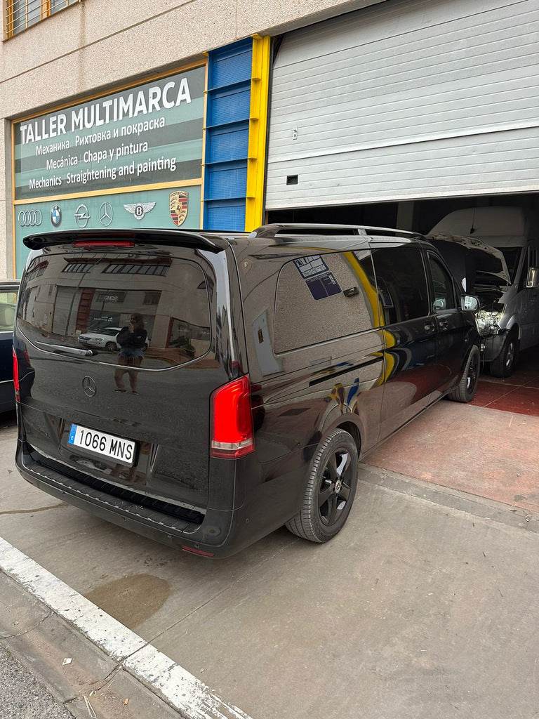 ABS spoiler (for painting) for Mercedes Vito / V-class W447 2014↗ year - Reelken Auto