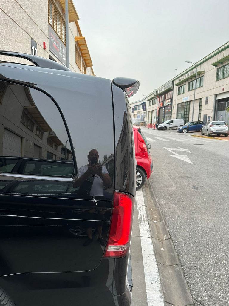 ABS spoiler (for painting) for Mercedes Vito / V-class W447 2014↗ year - Reelken Auto