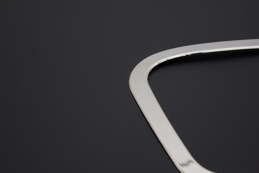 Chrome Fog Light Covers 2019+ (2 pcs Stainless Steel) for Jeep Renegade 2014- - image 2