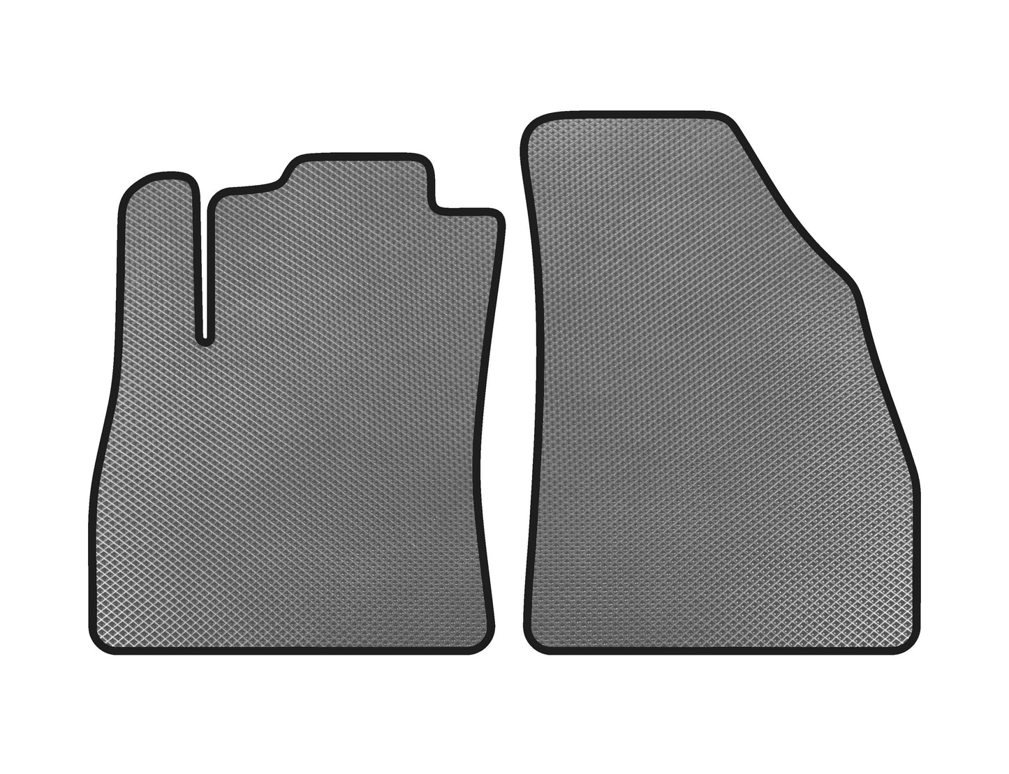 Front EVA Car Floor Mats (Gray) for Fiat Fiorino/Qubo 2008-2024 - image 1