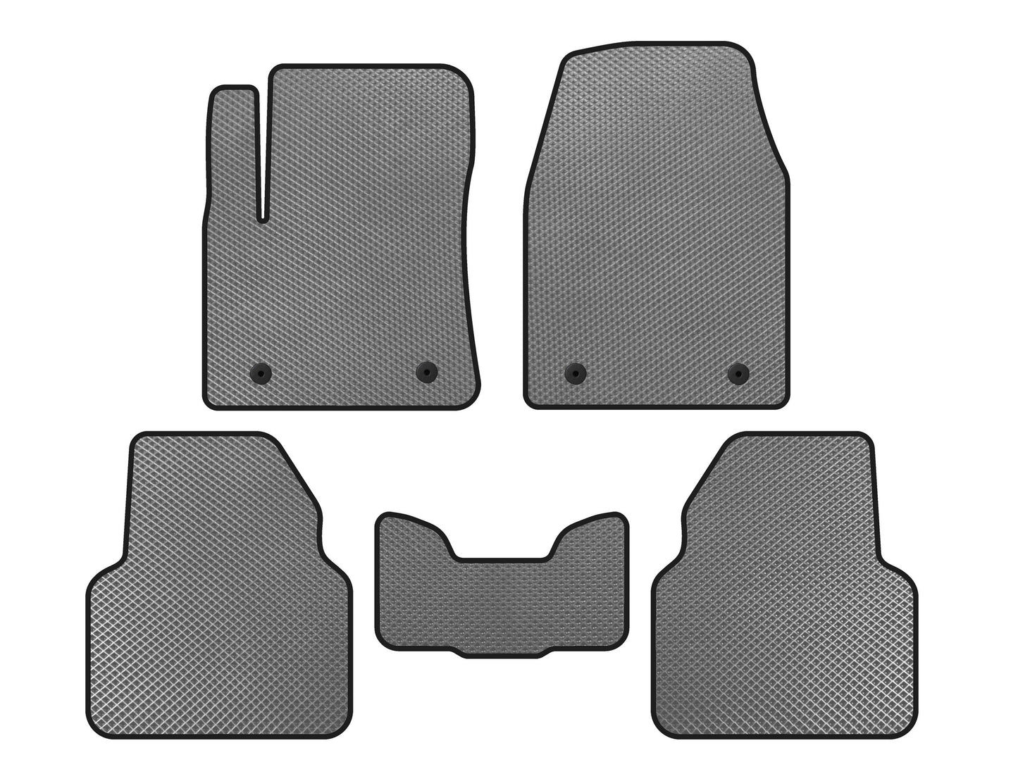 EVA Floor Mats (HB, Gray) for MG 6 2010- - image 1