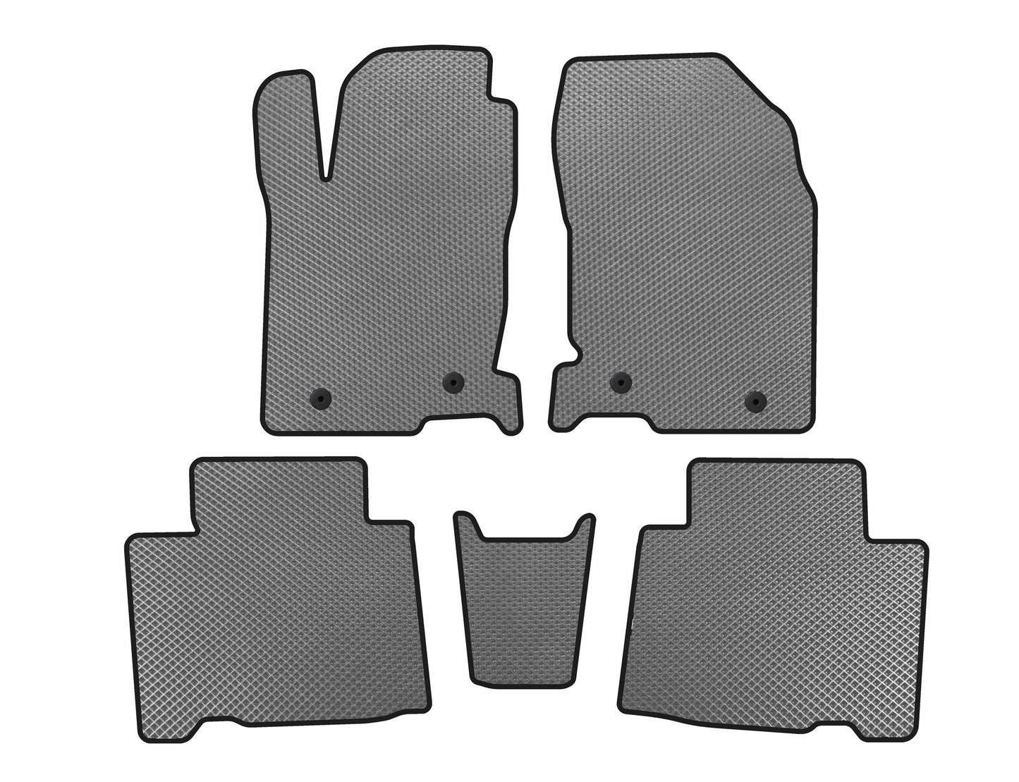 EVA Floor Mats (Gray) for Lexus NX 2014-2021 - image 1