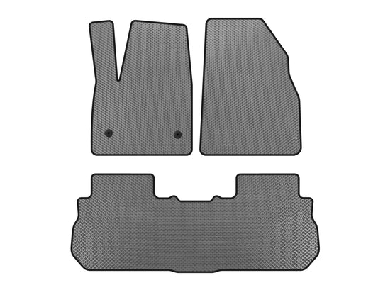 EVA Floor Mats (2 Rows, 2017-2019, Gray) for GMC Acadia 2017- - image 1