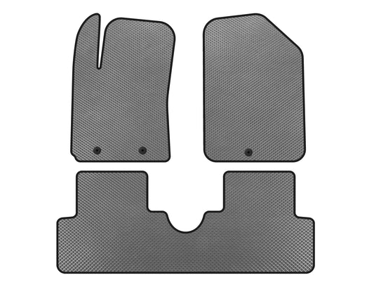 EVA Floor Mats (HB, Gray) for Hyundai I-10 2014-2017 - image 1