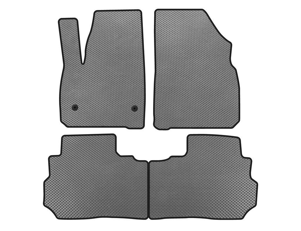 EVA Floor Mats (Gray) for Cadillac XT5 2016- - image 1