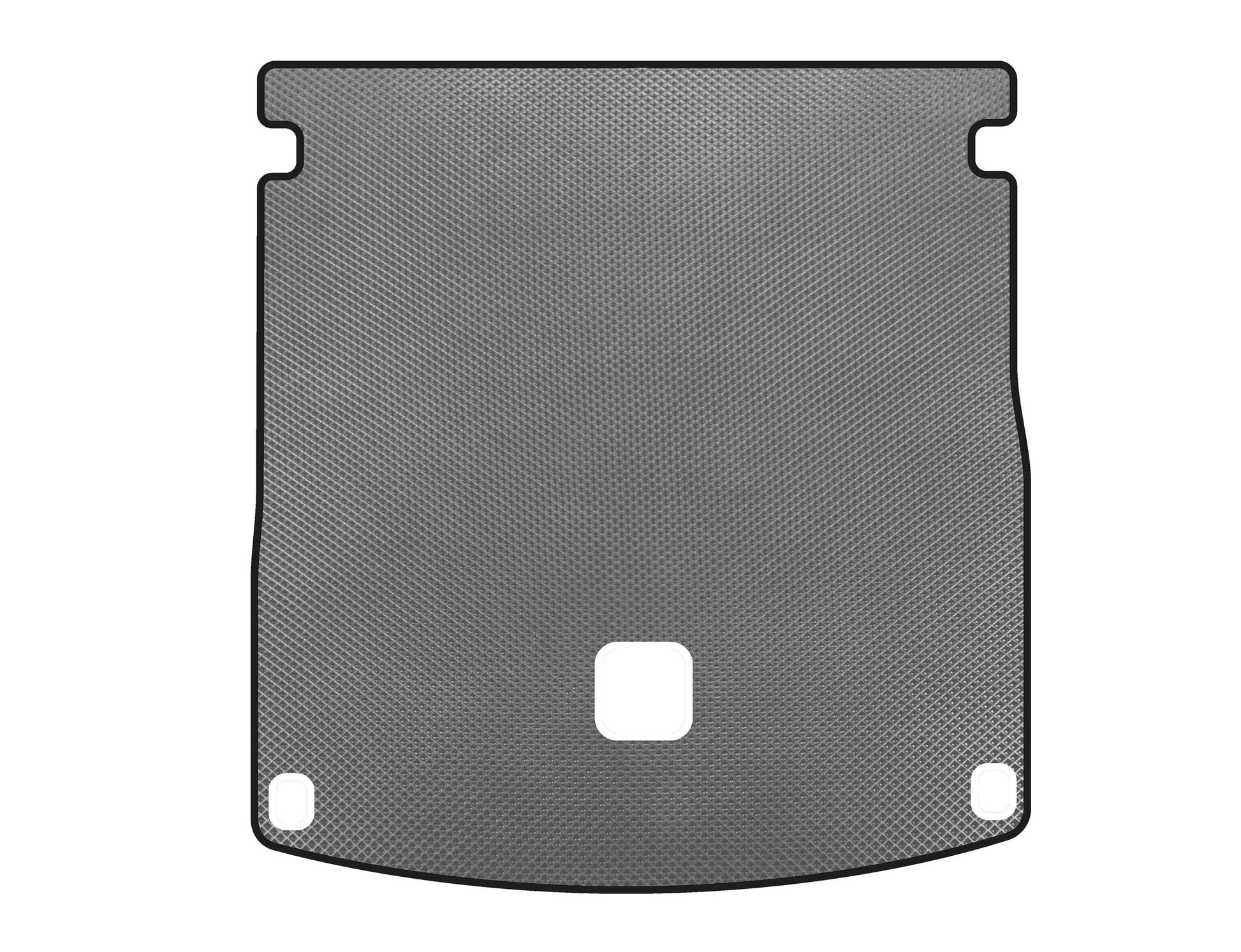 Trunk mat (2011-2015, SW, Gray) for Hyundai I-40 - image 1