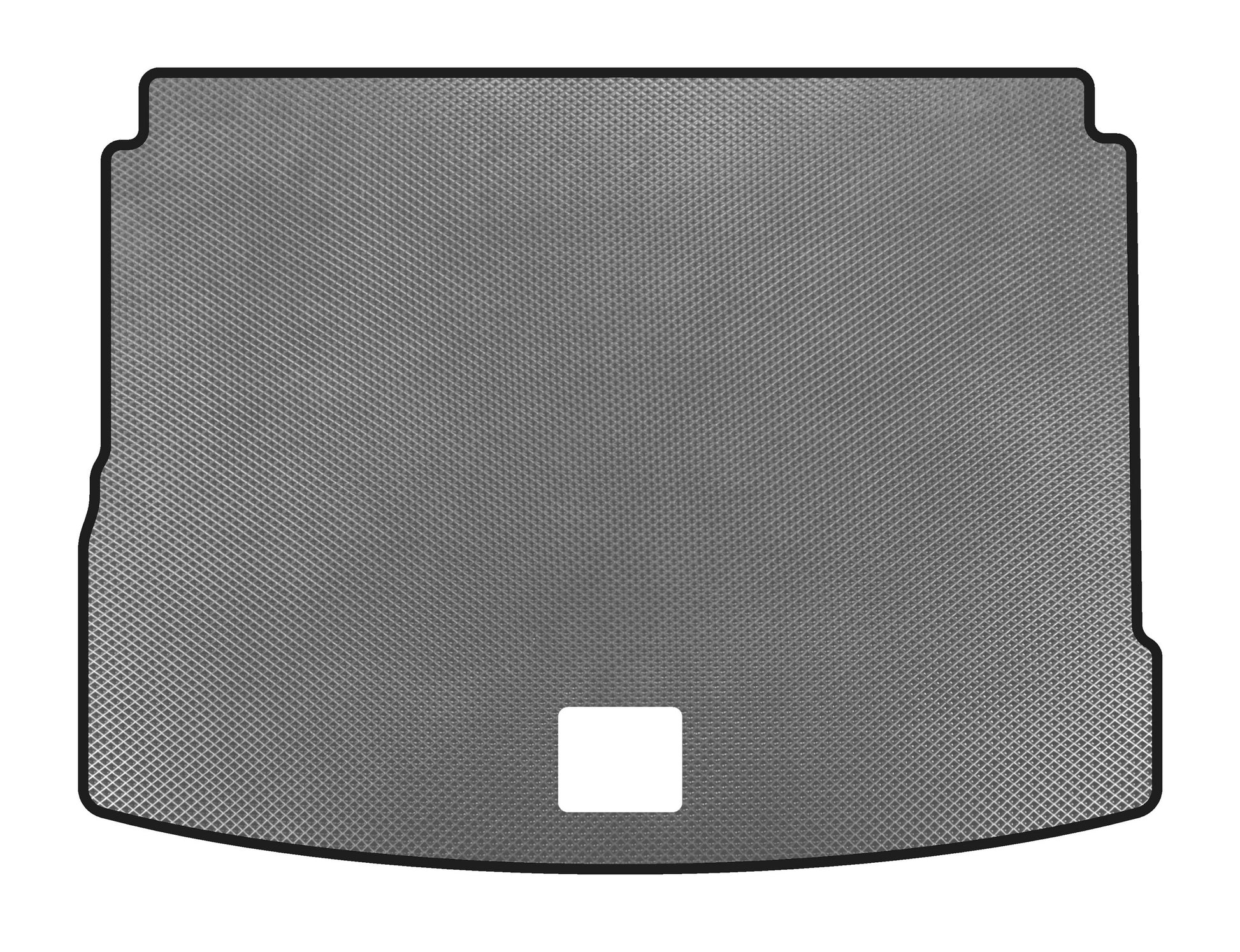 Trunk Mat V2 (USA, Gray) for Volkswagen Tiguan 2016-2023 - image 1