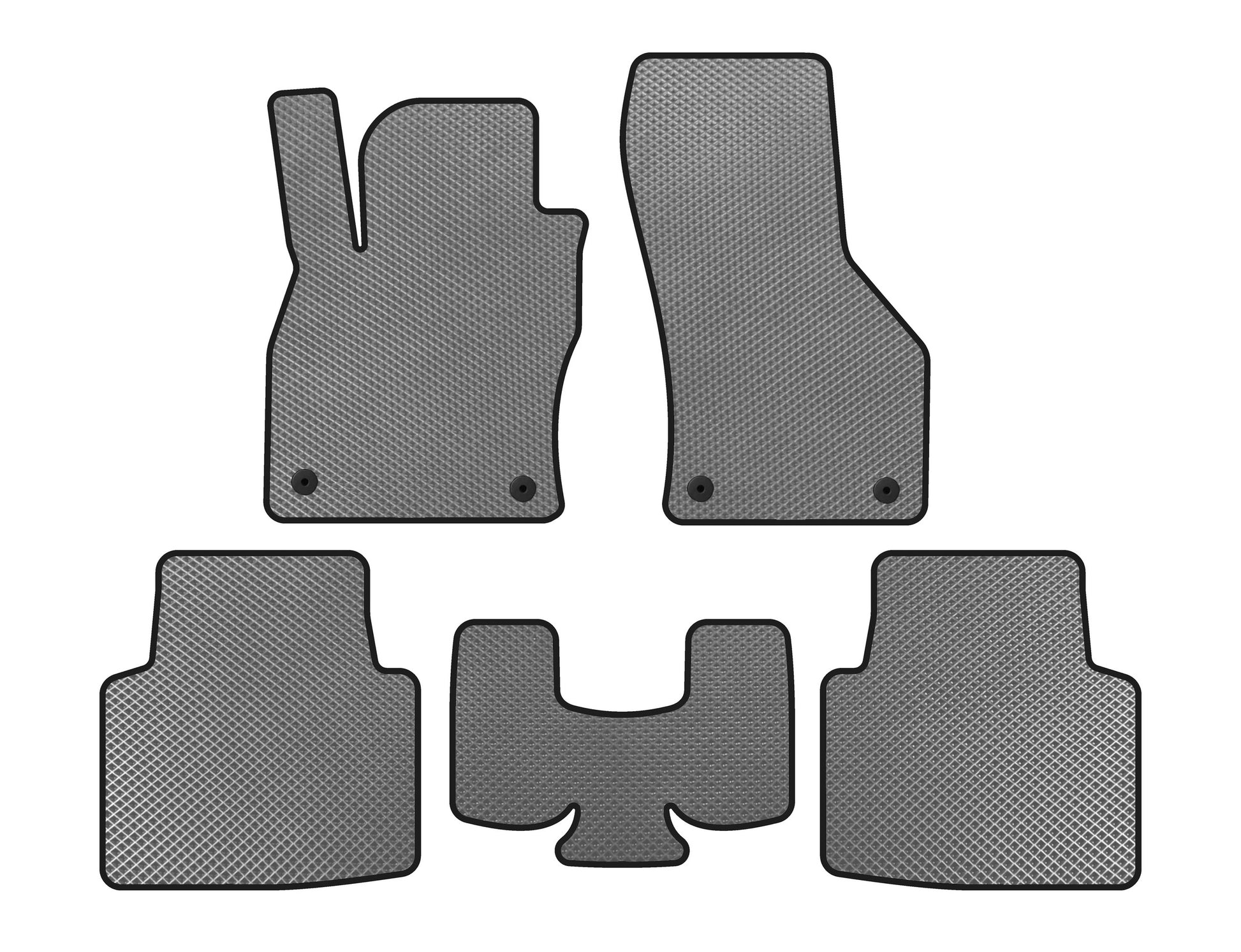 EVA Floor Mats (Gray) for Volkswagen Arteon 2017-2025 - image 1