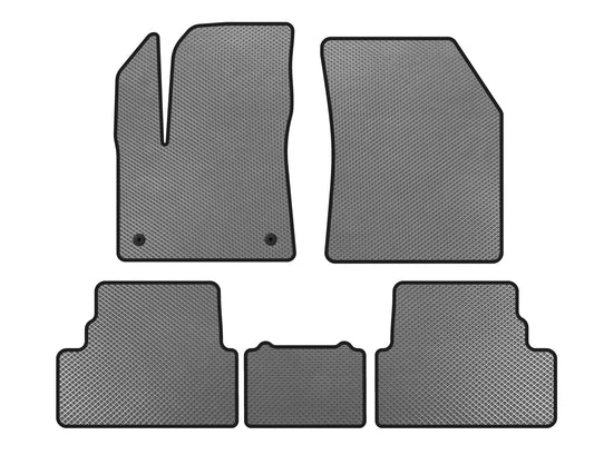 EVA Floor Mats (2017-2021, Gray) for Opel Grandland X 2017- - image 1