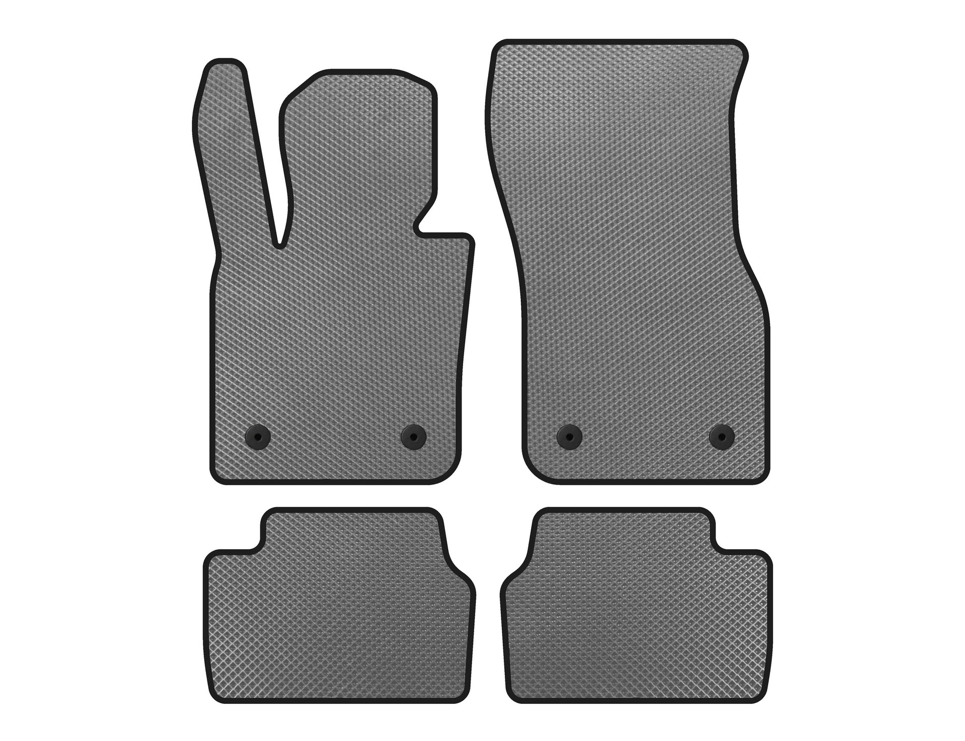 EVA Floor Mats (for F55, 5-Door, Gray) for Mini Cooper F55/56/57 2014-2023 - image 1