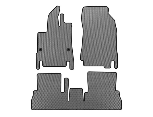 EVA Floor Mats (7-Seater/Long Wheelbase, Gray) for Peugeot Partner/Rifter 2019- - image 1