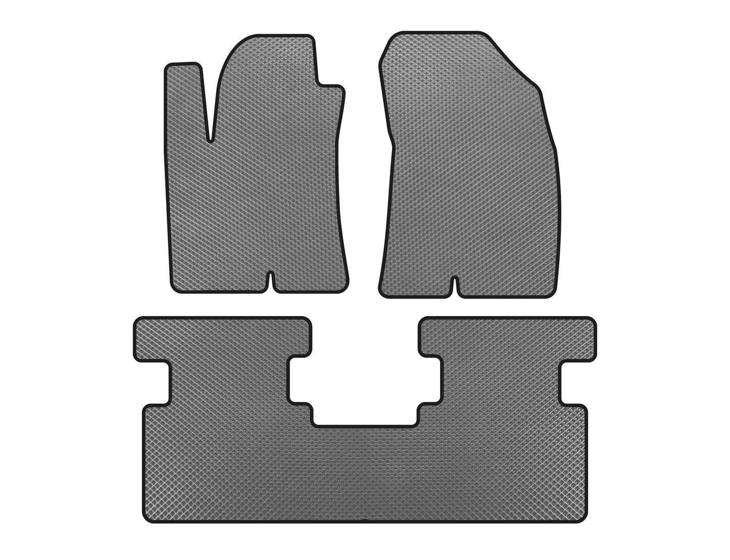 EVA Floor Mats (2WD, Gray) for Great Wall Haval Jolion 2020- - image 1