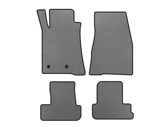 EVA Floor Mats (2009-2014, GT, Convertible, Gray) for Ford Mustang 2005-2014 - image 1