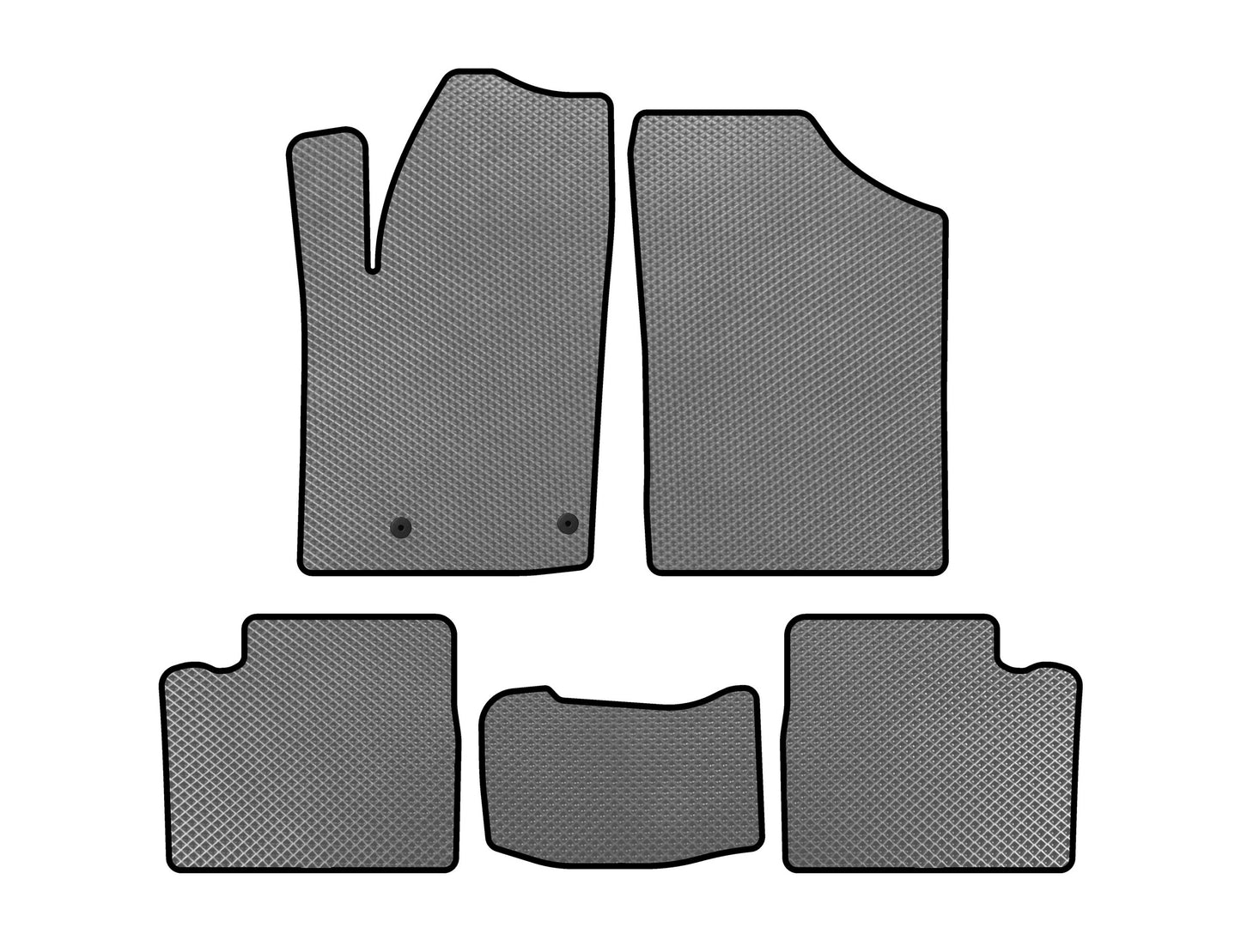 EVA Floor Mats (Gray) for Citroen Berlingo 1996-2008 - image 1
