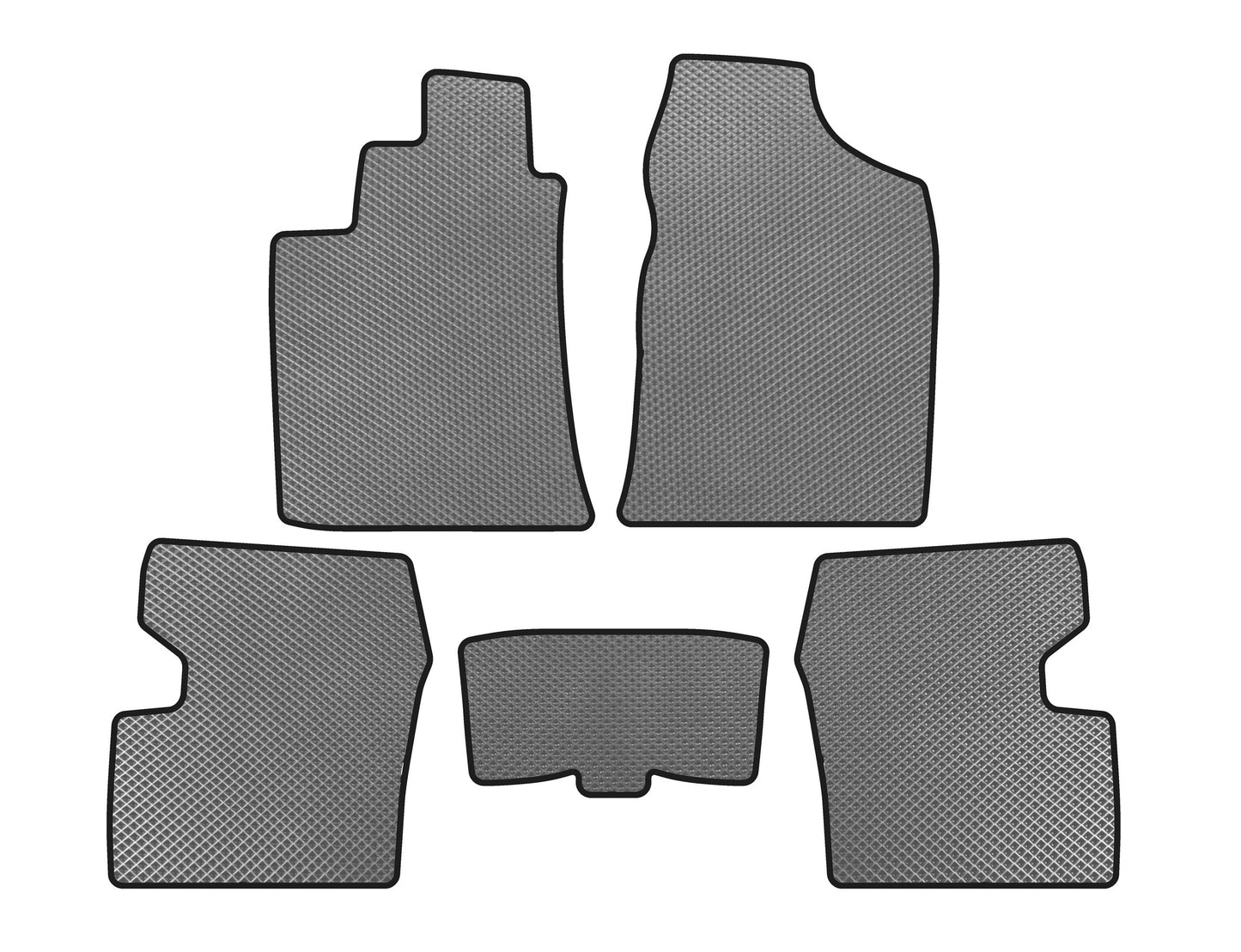EVA Floor Mats (SD, Gray) for Lifan 620 Solano 2007- - image 1
