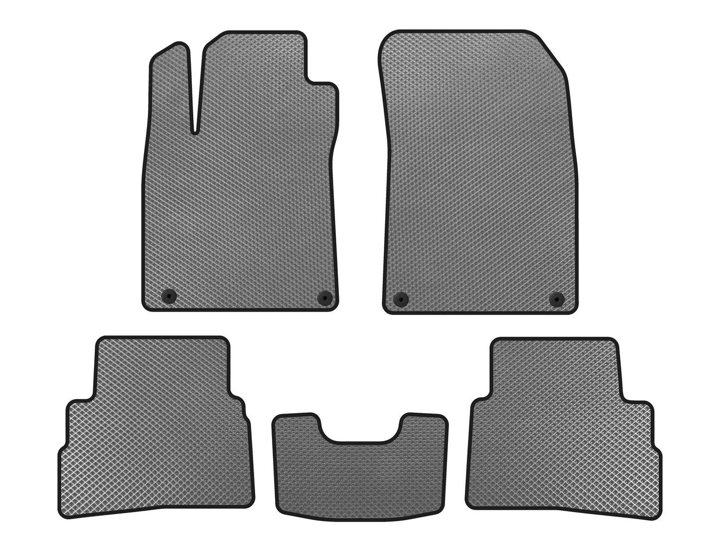 EVA Floor Mats (Gray) for Suzuki Kizashi 2009-2016 - image 1