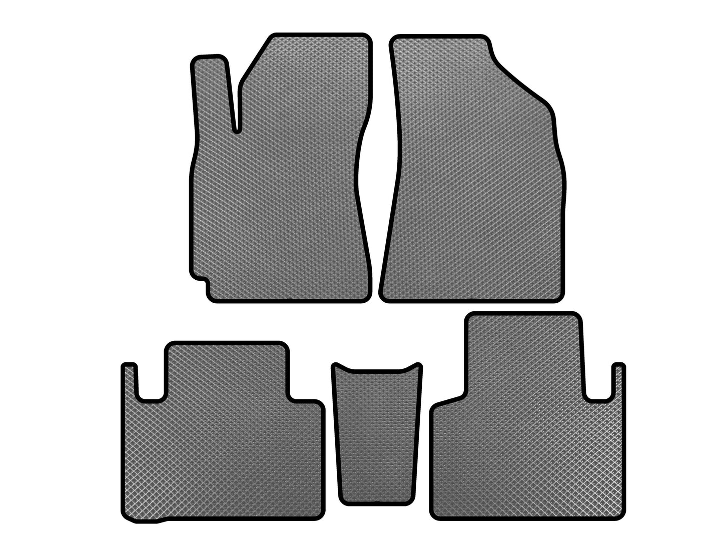 EVA Floor Mats (Gray) for Geely Emgrand X7 2011- - image 1