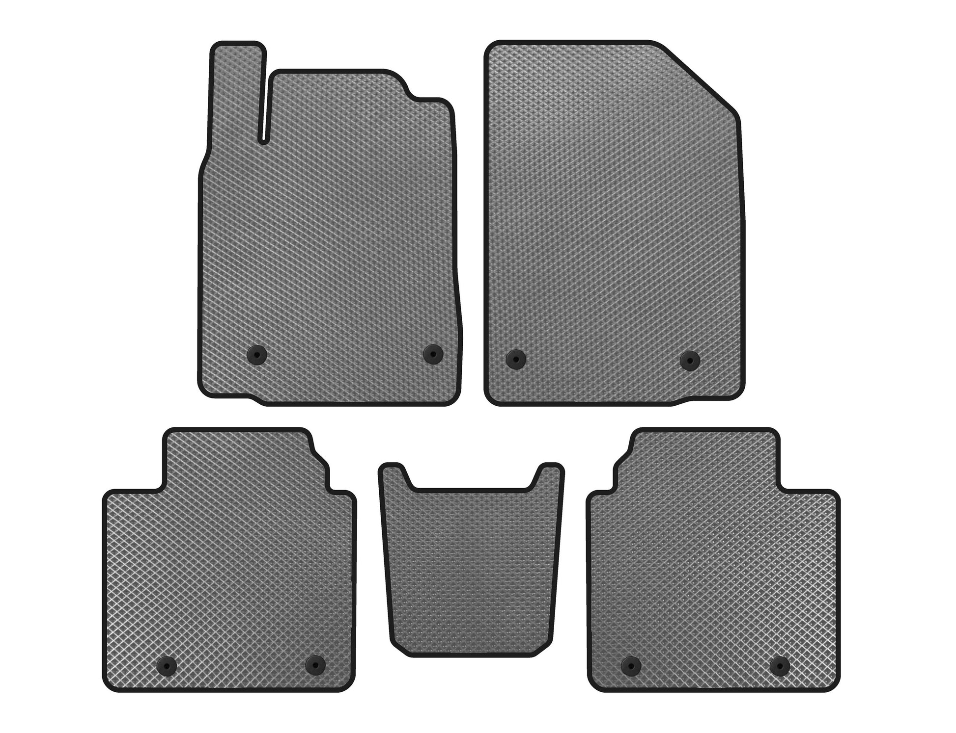 EVA Floor Mats (Gray) for Lexus ES 2006-2011 - image 1