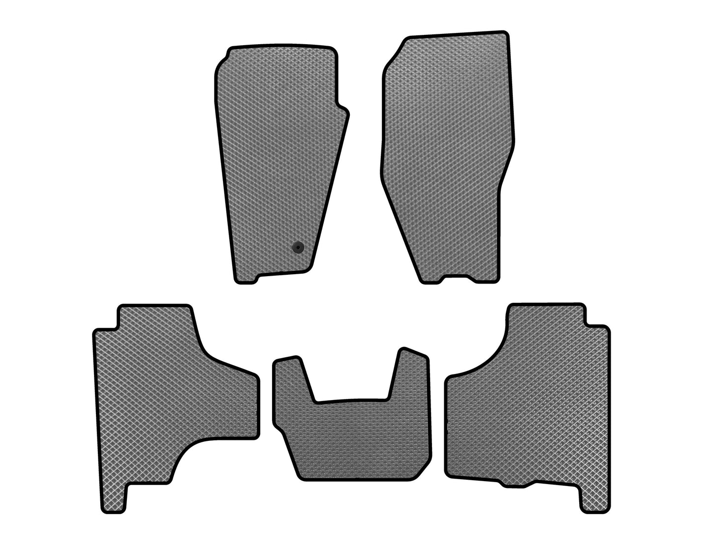 EVA Floor Mats (Gray) for Dodge Nitro 2006-2011 - image 1
