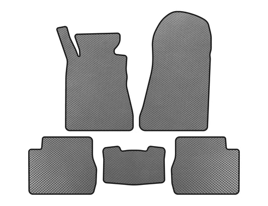 EVA Floor Mats (SD, Gray) for Mercedes W201 (190) 1982-1993 - image 1