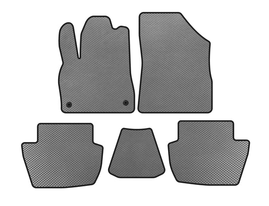 EVA mats (HB, Hybrid/automatic transmission, Gray) for Citroen DS-5 - image 1