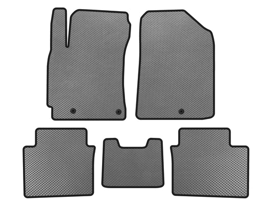 EVA Floor Mats (2018-2021, Gray) for Kia Forte 2008–2024 - image 1