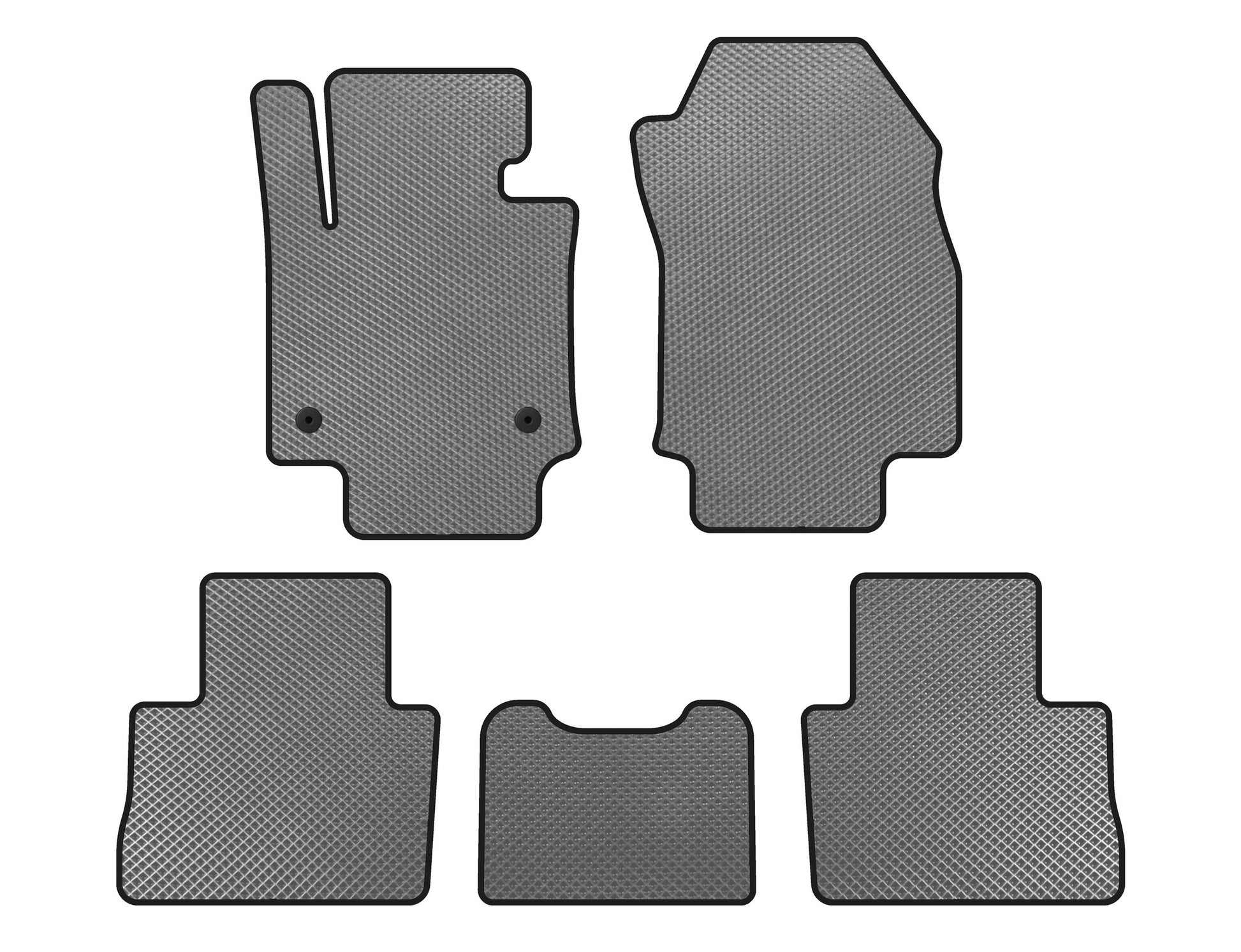 EVA Floor Mats (Gray) for Toyota Rav 4 2019- - image 1