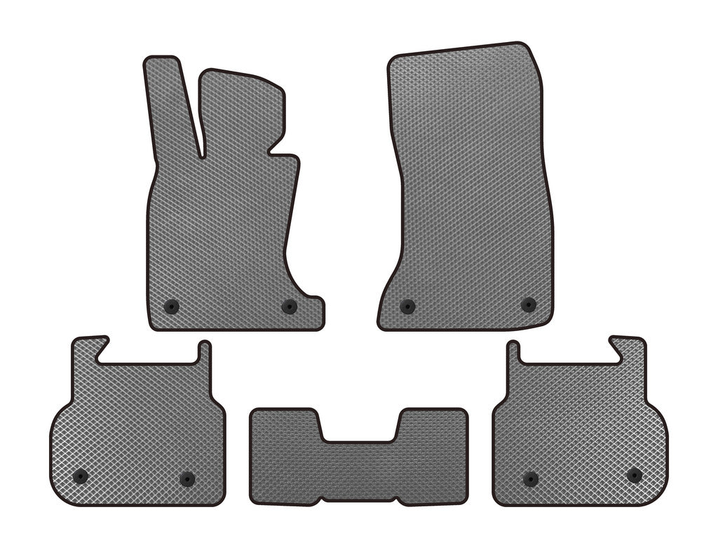 EVA Floor Mats (for F01, Gray) for BMW 7 Series F01/F02 2008-2015 - image 1