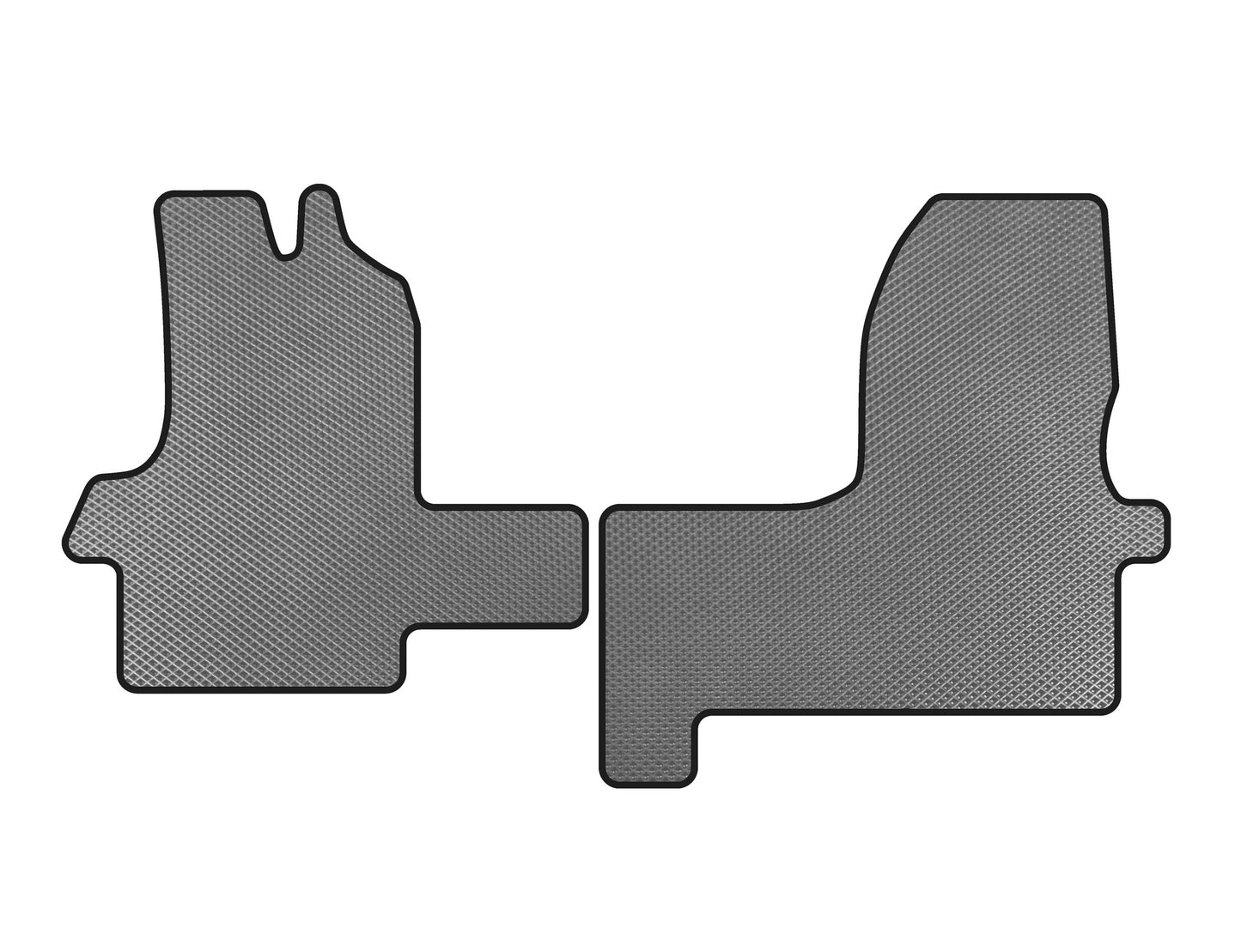 EVA Floor Mats (Gray) for Iveco Daily 1999-2006 - image 1