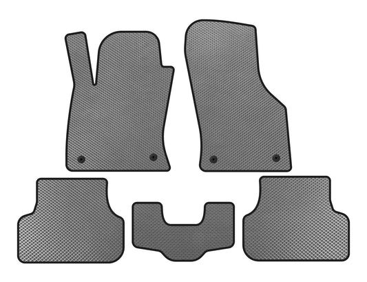 EVA Floor Mats (2013-2016, SW, Gray) for Seat Leon 2013-2020 - image 1