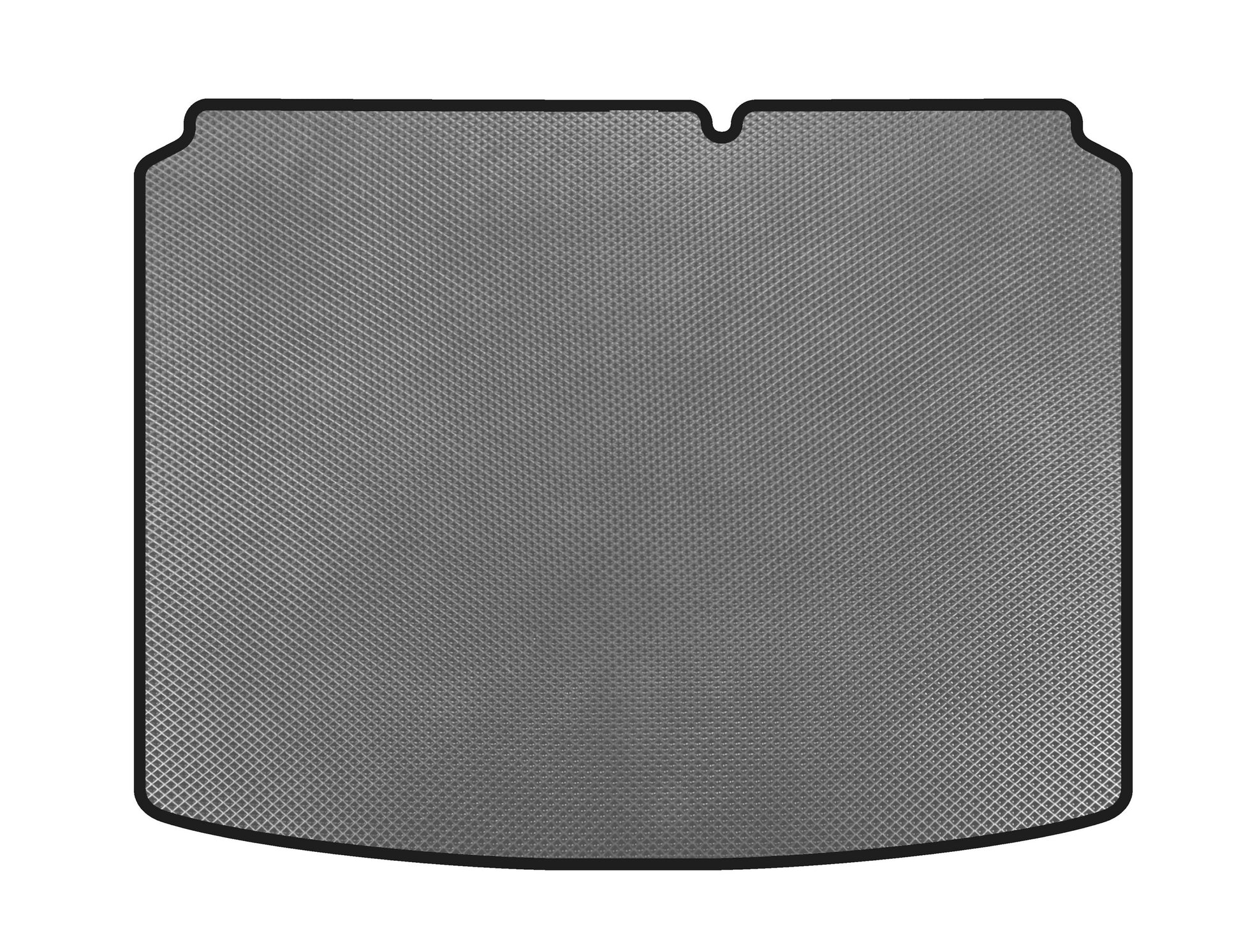 Trunk mat (Coupe, Gray) for Citroen C-4 2004-2010 - image 1