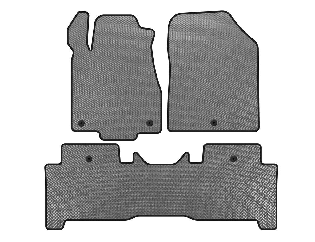 EVA Floor Mats (2 Rows, Gray) for Acura MDX 2007-2013 - image 1