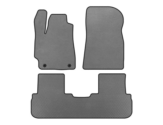 EVA Floor Mats (2 Rows, Gray) for Toyota Highlander 2008-2013 - image 1