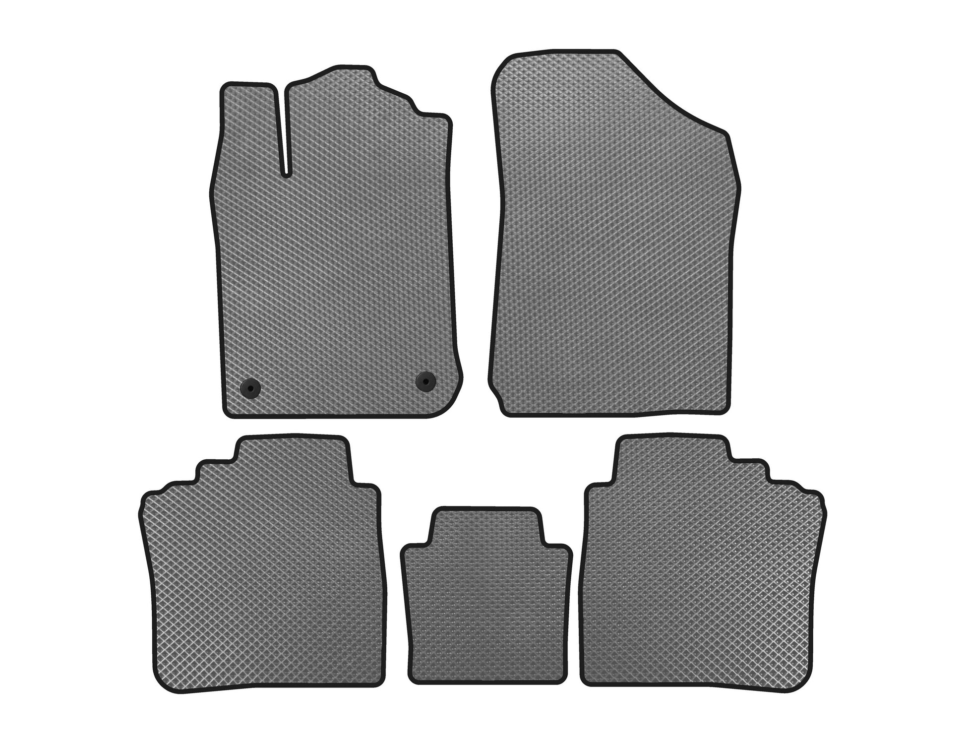 EVA Floor Mats (Gray) for Toyota Avalon 2012-2018 - image 1
